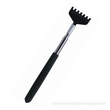 Extendable stainless steel back scratcher